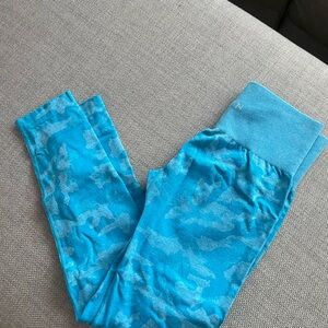 NVGTN Blue Camouflage Leggings